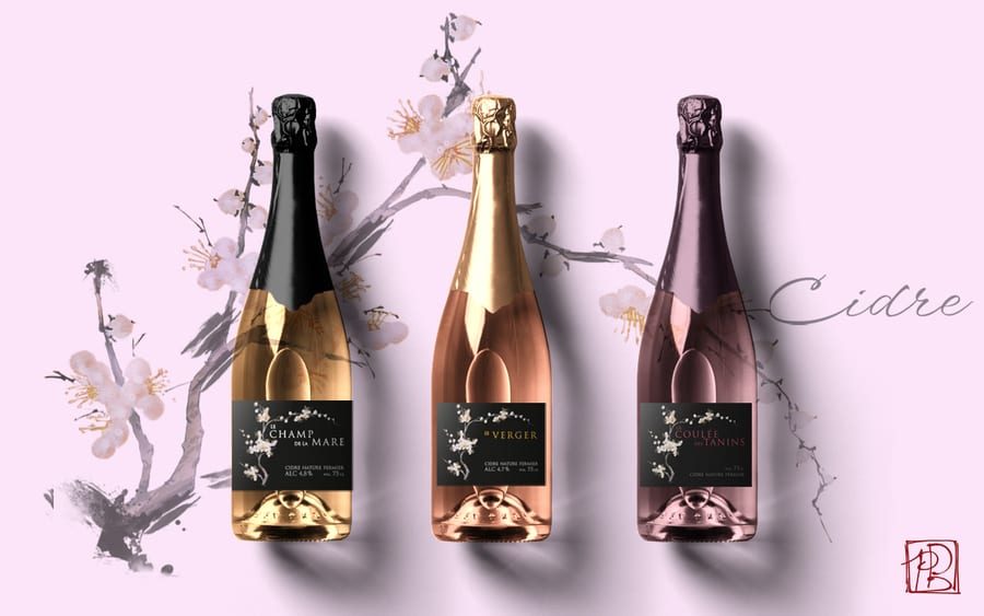 Cidre Philippe Berrier, packaging