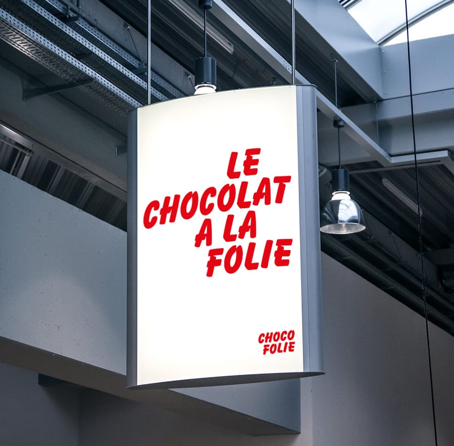 Le chocolat à la folie, design événementiel