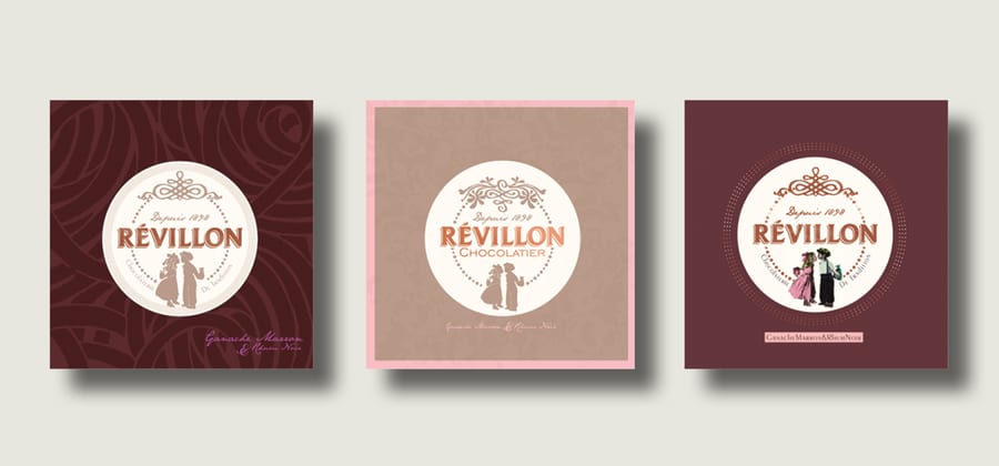 Révillon, packaging