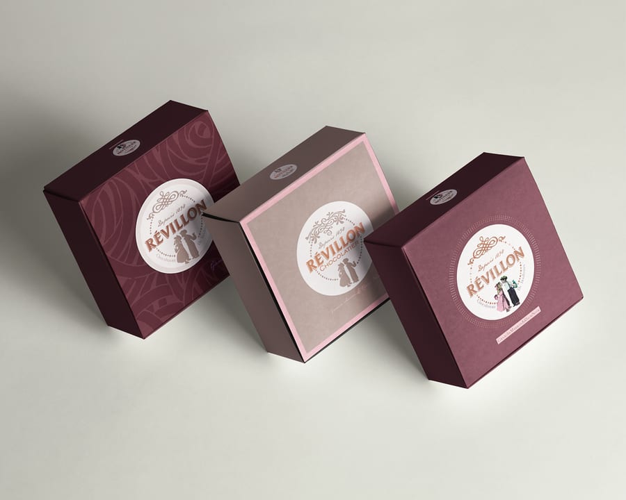 Révillon, packaging