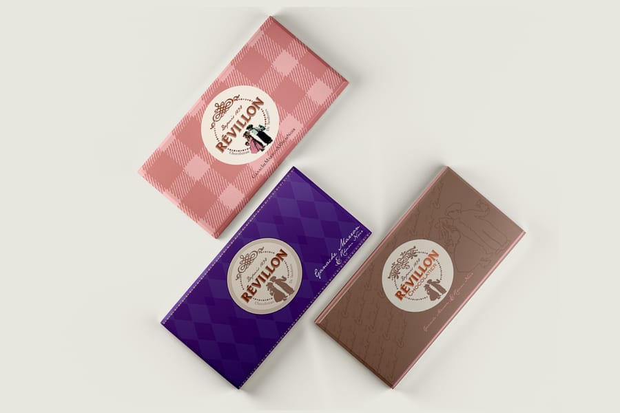 Révillon, packaging