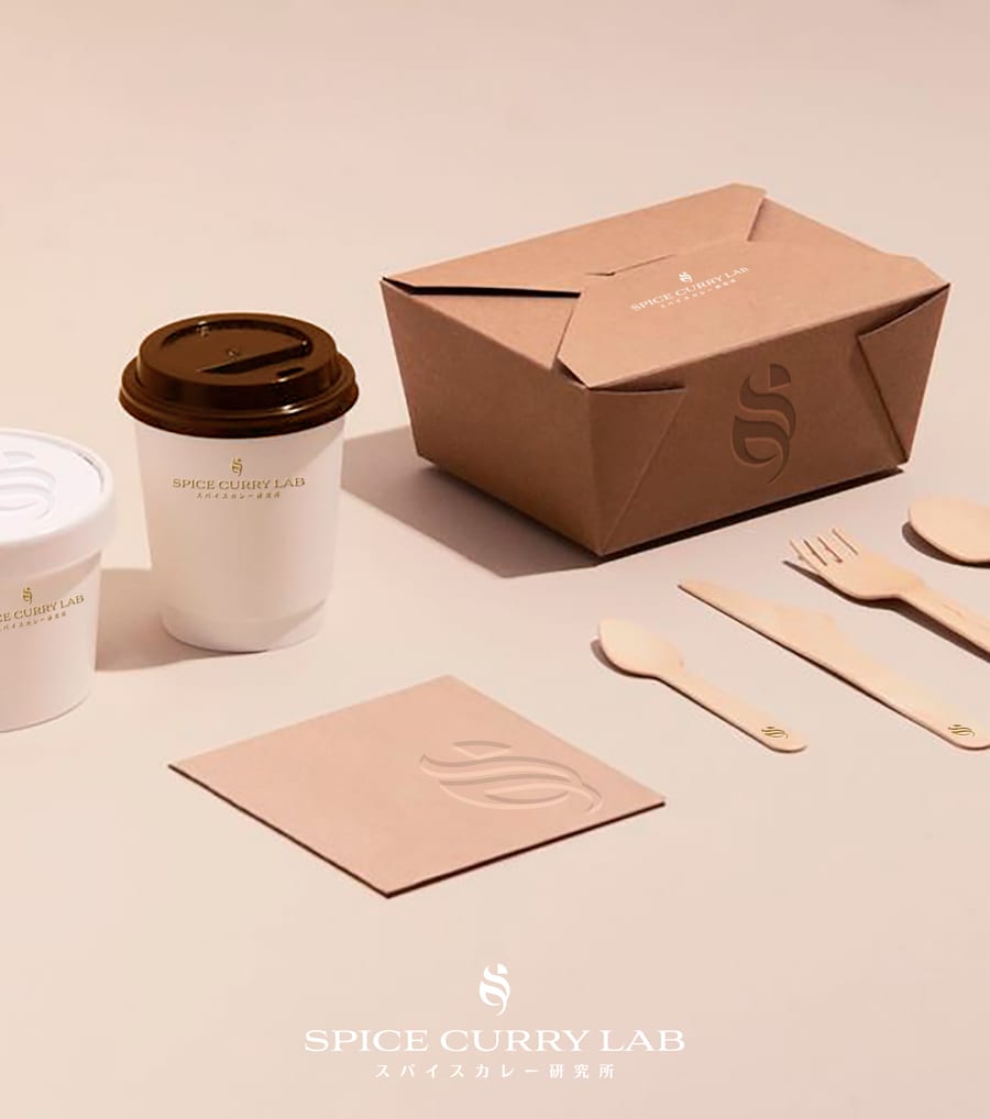 Spice curry lab, identité visuelle