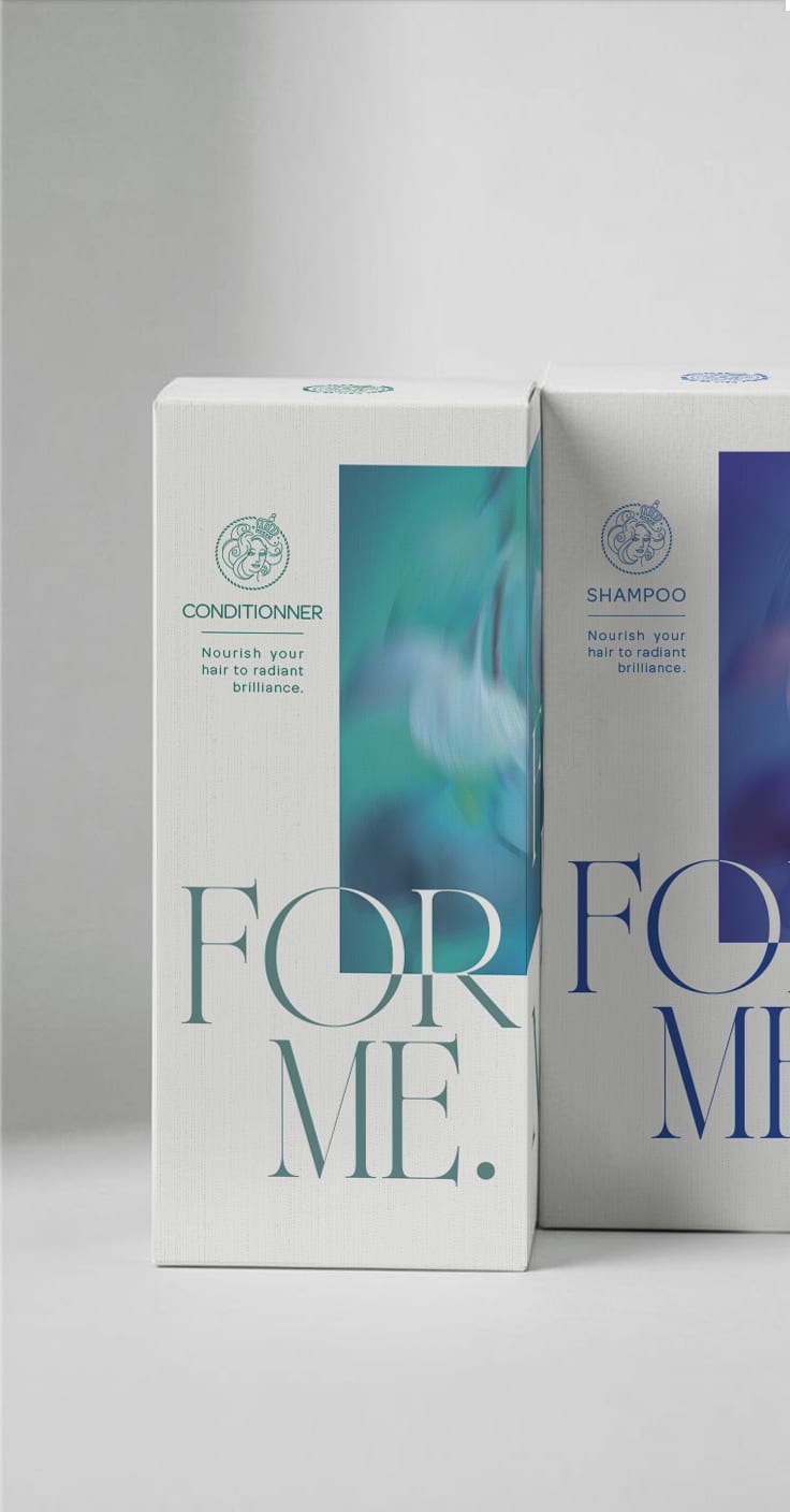 For me — Identité visuelle et packaging