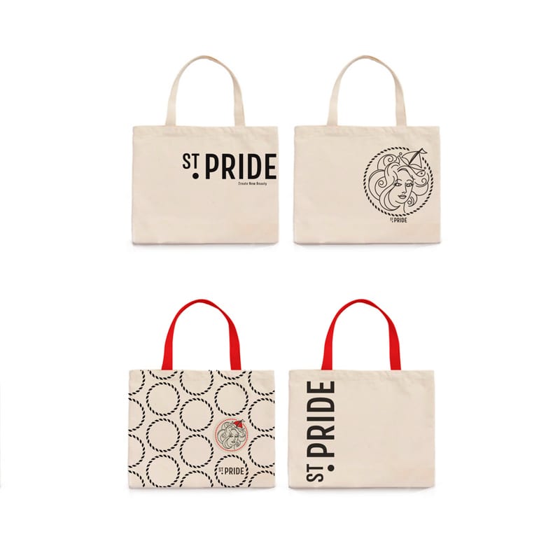 ST.PRIDE, identité visuelle et packaging