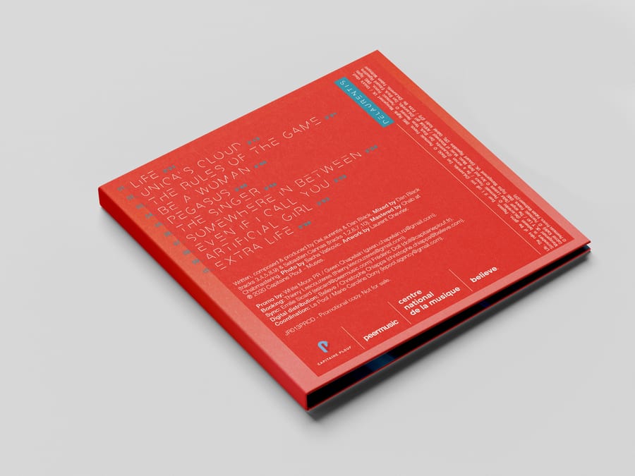 Unica — Delaurentis, pochette vinyle et CD