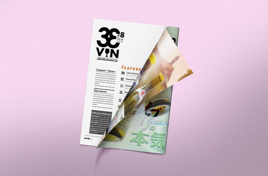 33 Vin, magazine