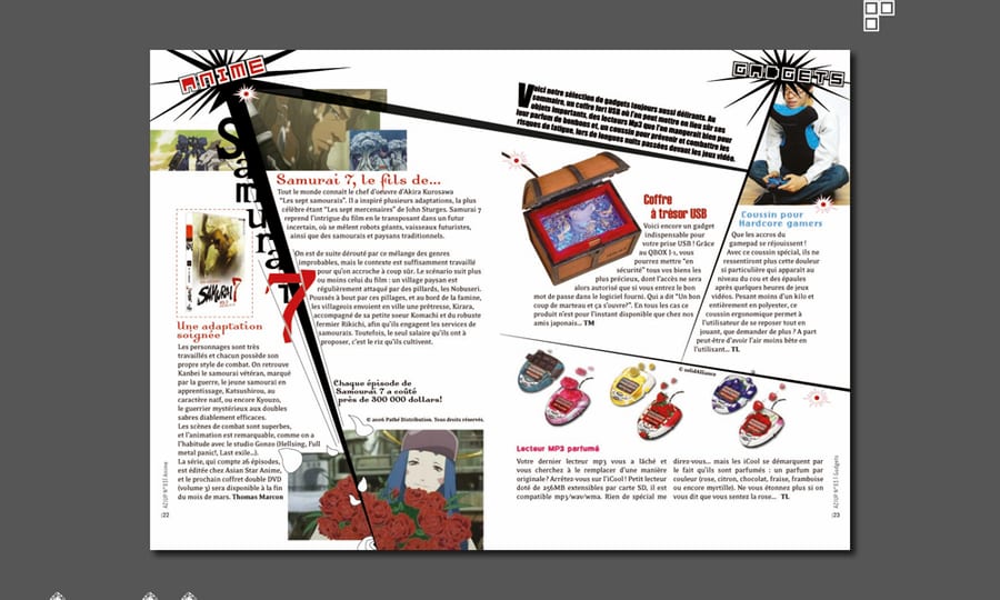 Aziup, magazine
