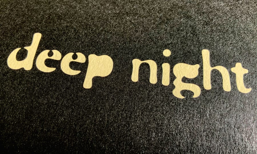 Deep Night — David Nissen, livre photo